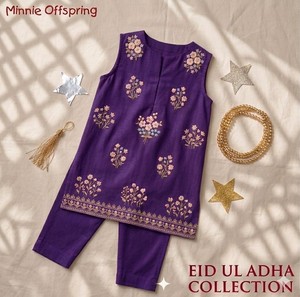 Handwork Kameez & Trousers