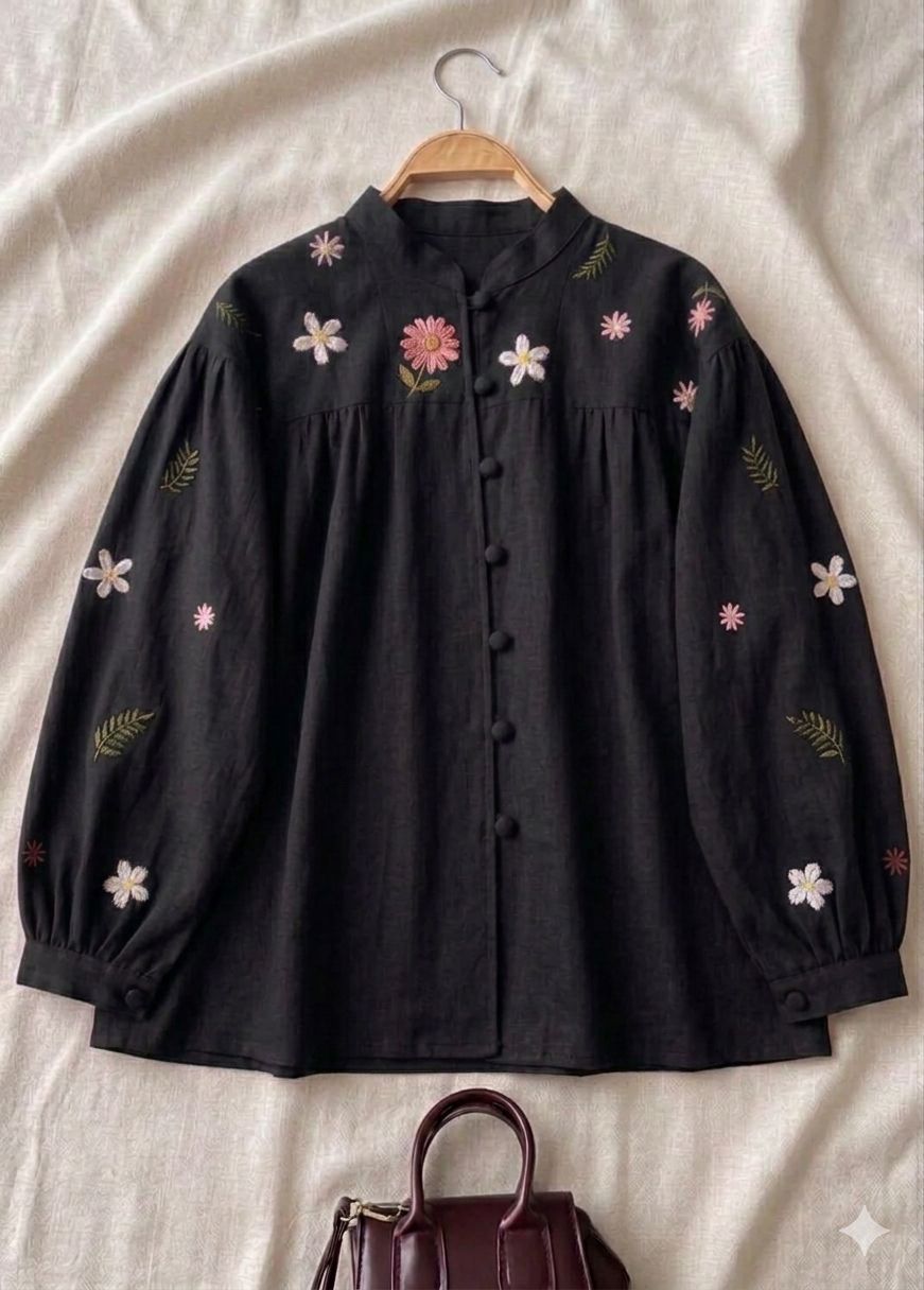 Hand Embroidered Top