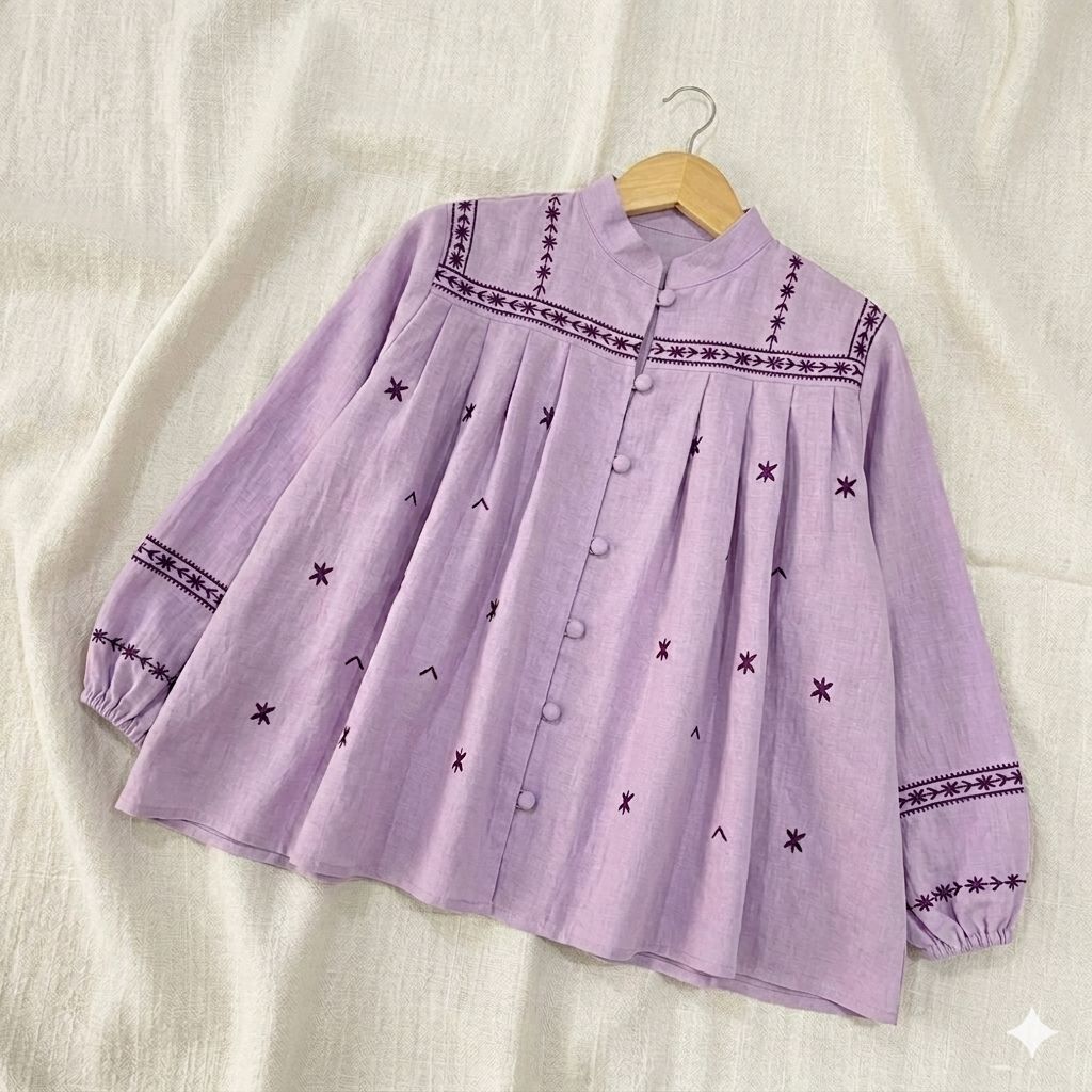 Hand Embroidered Top