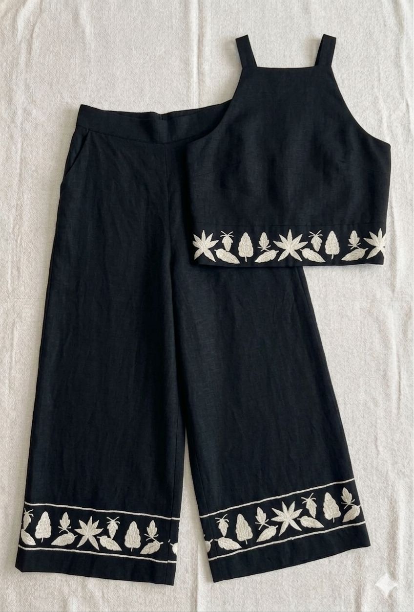 Embroidered Co-ord Set