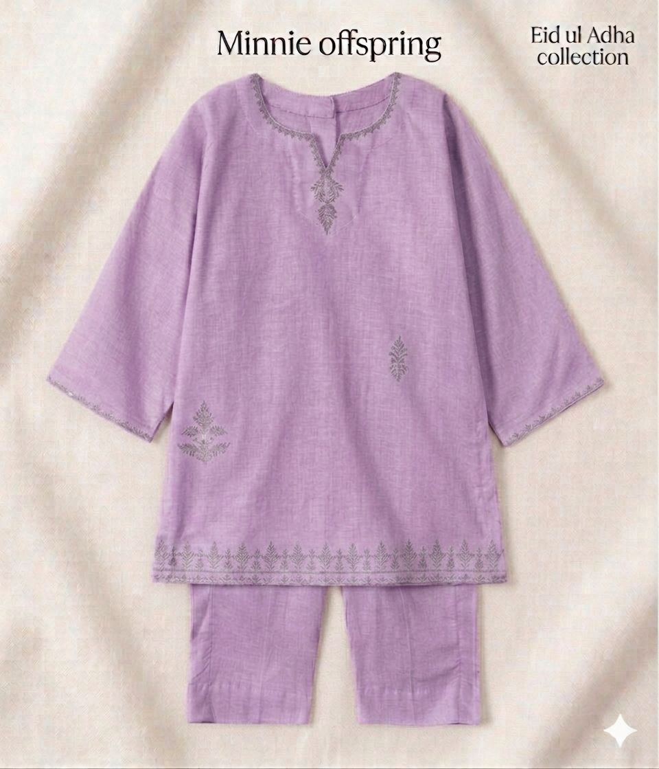 Embroidered Kameez & Trouser