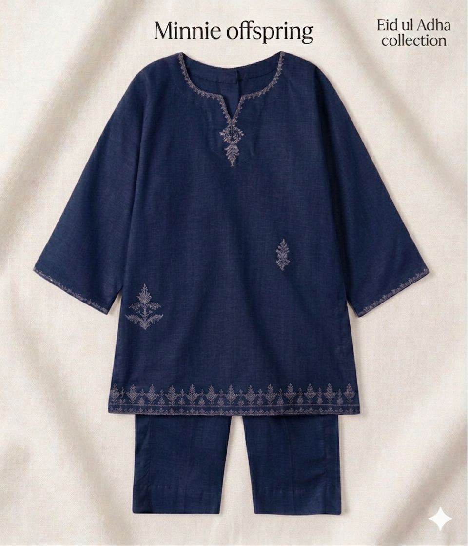 Embroidered Kameez & Trouser