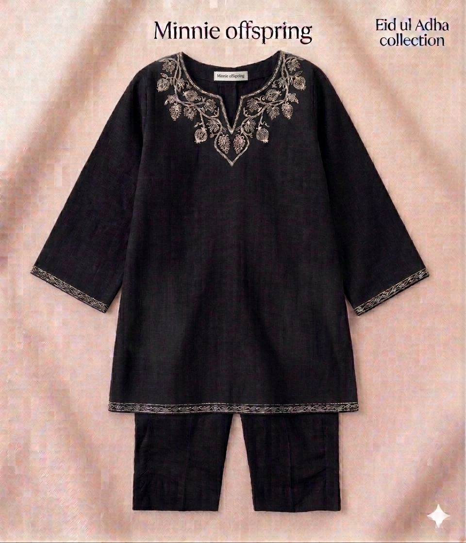 Embroidered Kameez & Trouser