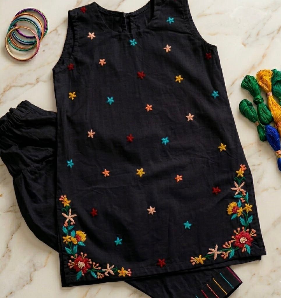 Handwork Kameez & Trousers