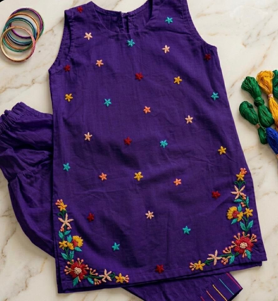 Handwork Kameez & Trousers