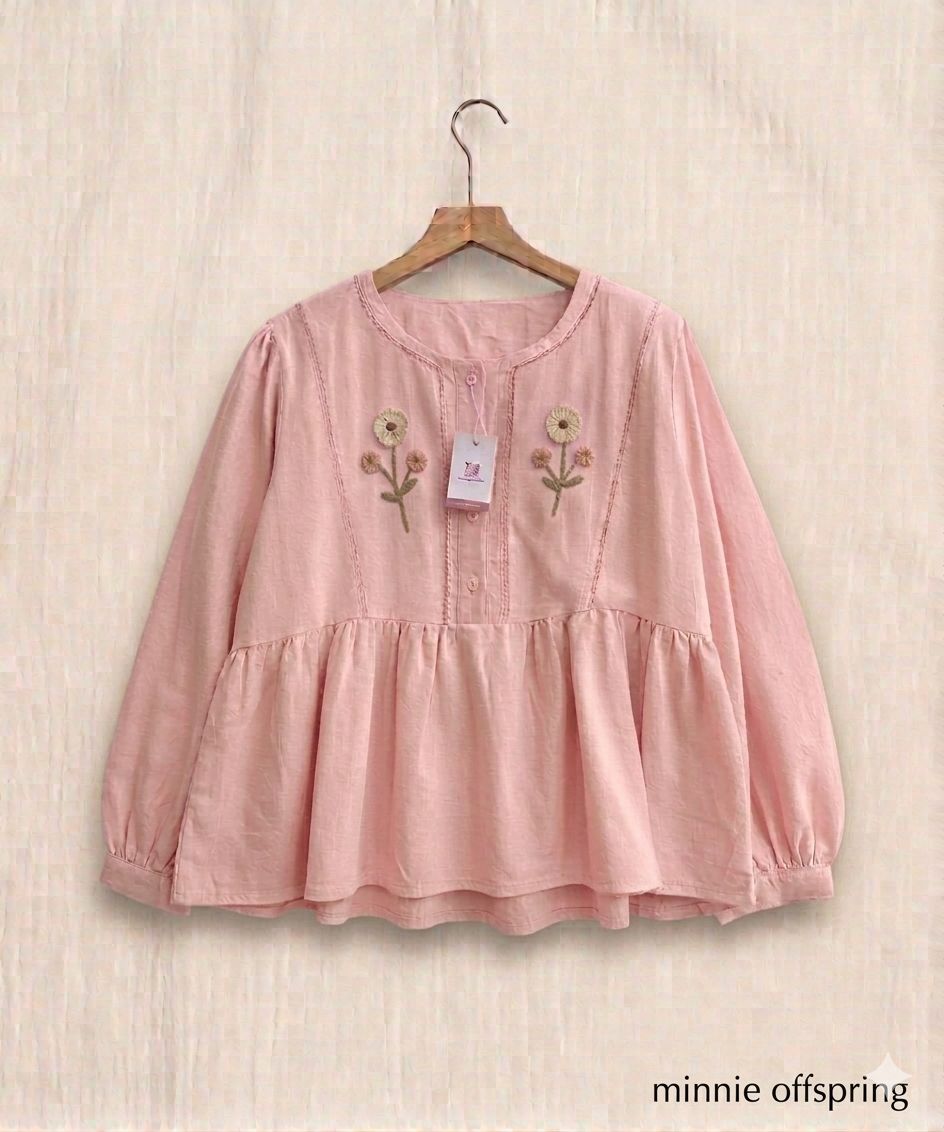 Hand Embroidered Top