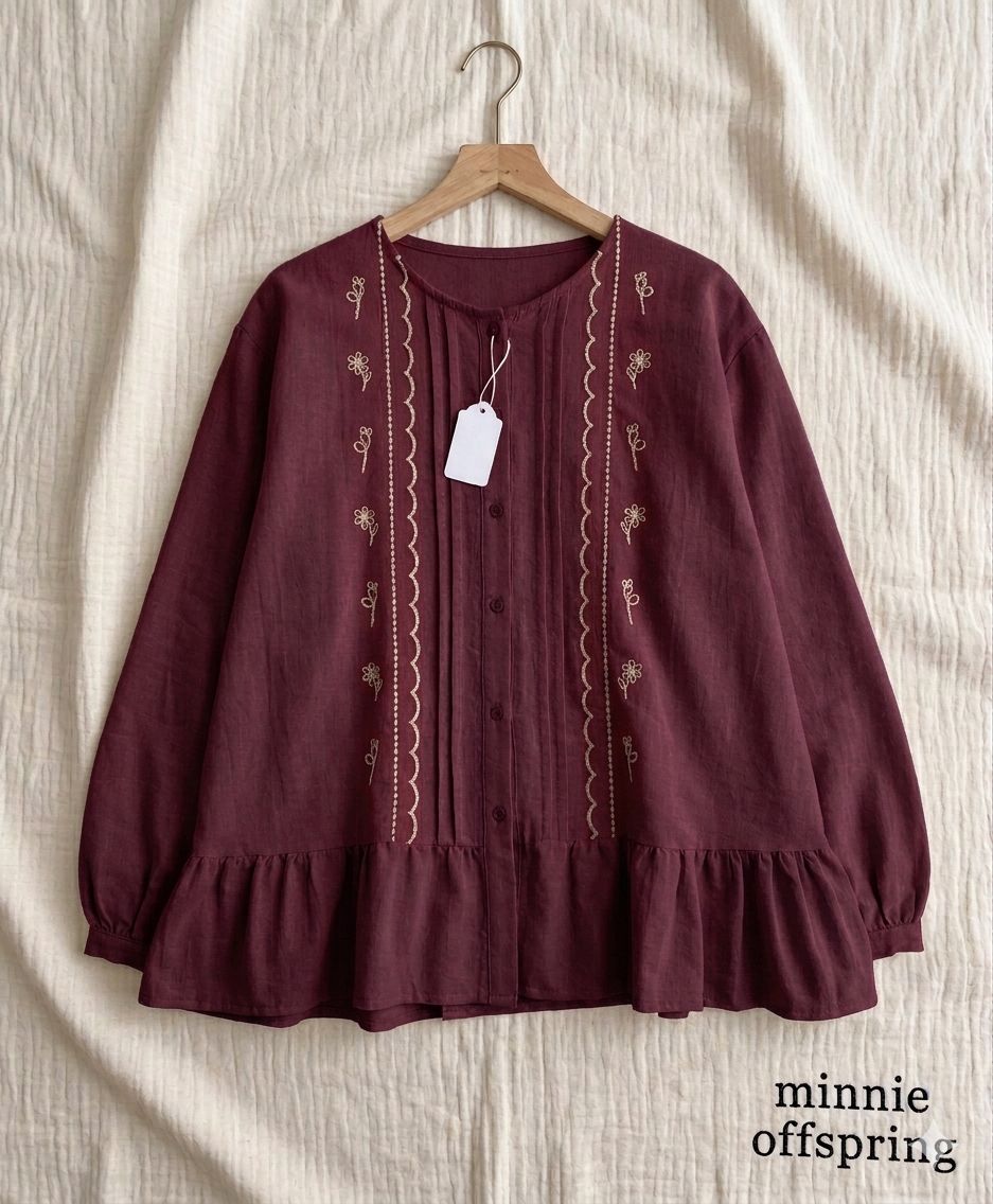 Hand Embroidered Top