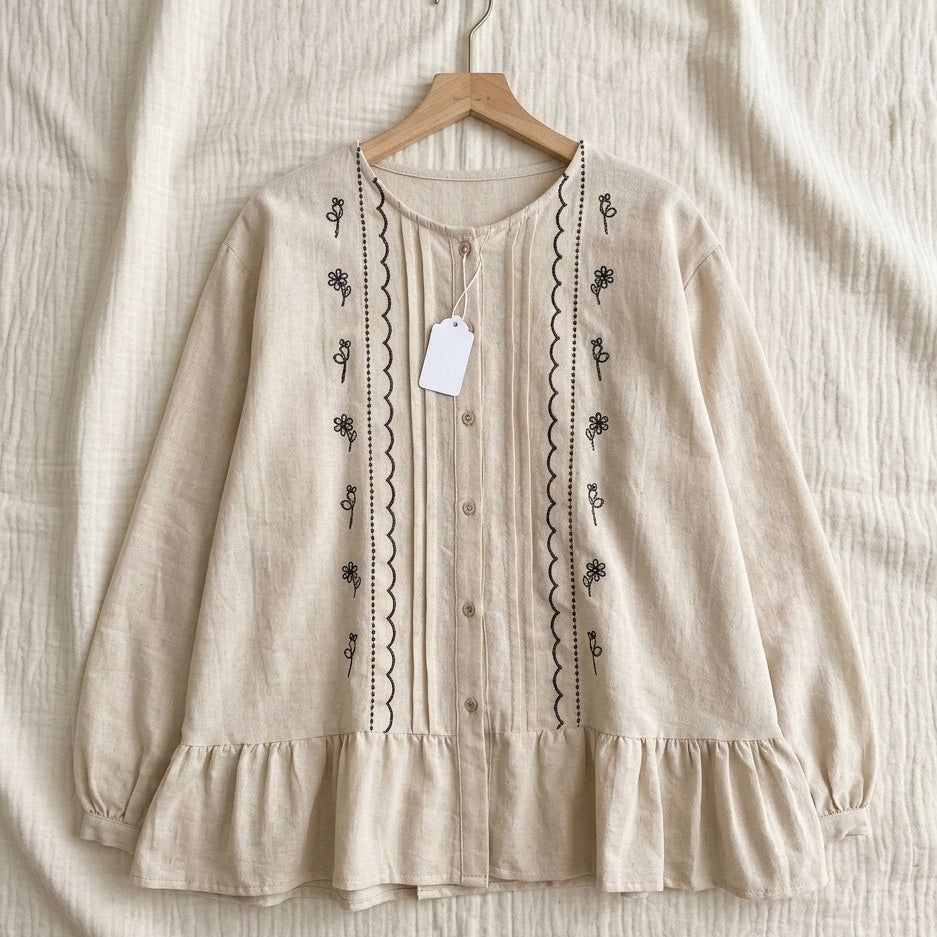 Hand Embroidered Top