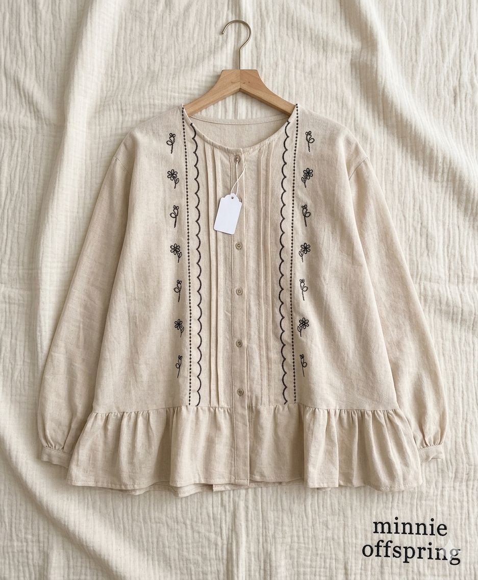 Hand Embroidered Top